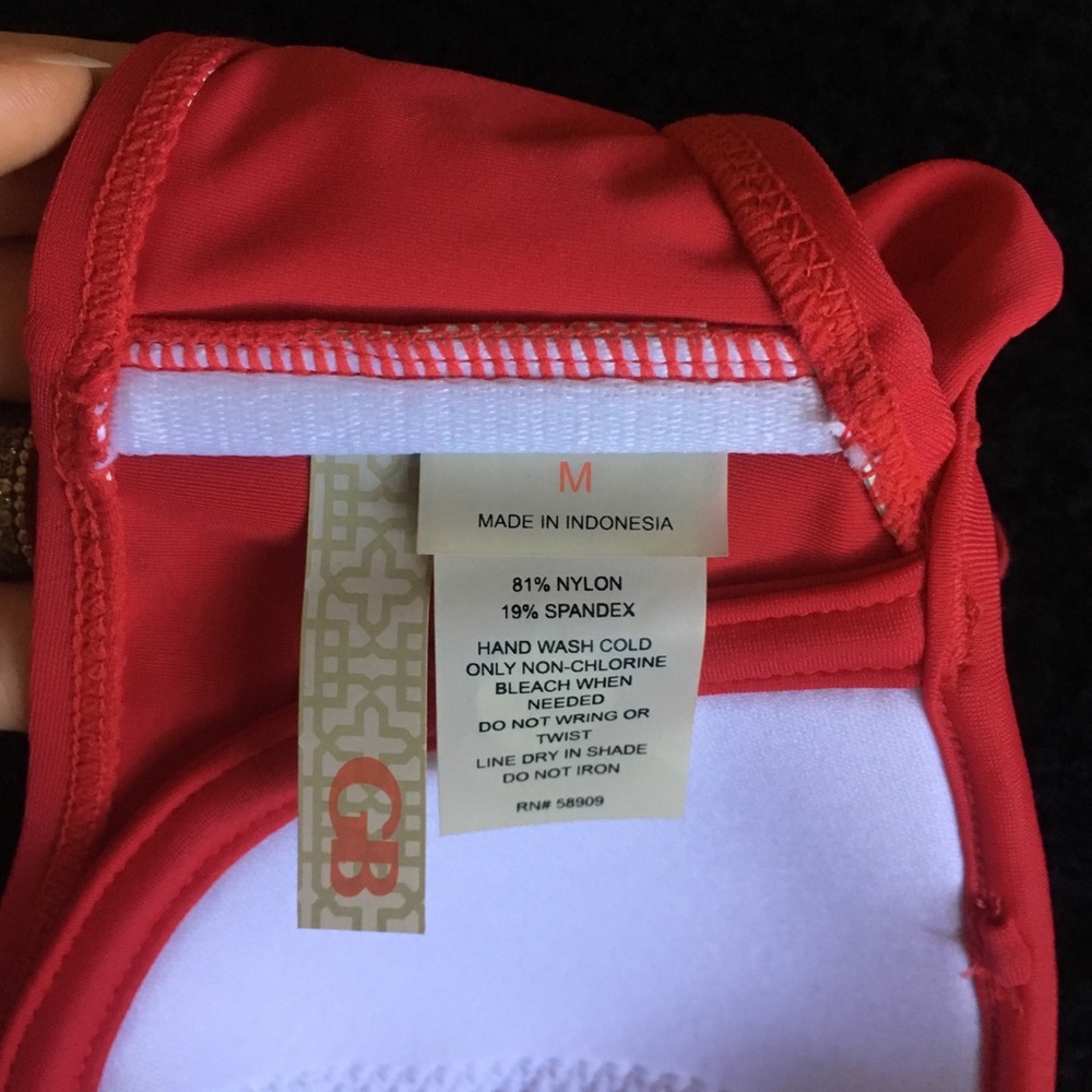 NWOT Red Gianni Bini Bikini Size M - Picture 6 of 8